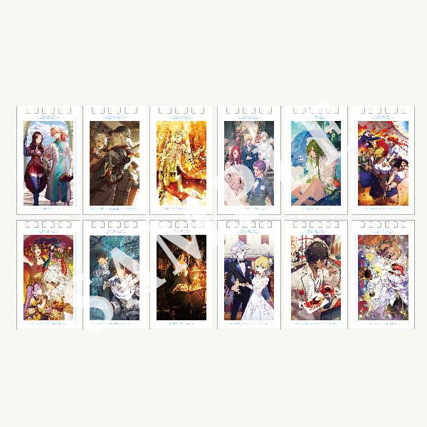 Fate/Grand Order AnimeJapan 2018 概念礼装卓上カードカレンダー2018 ＜Boy's Side＞