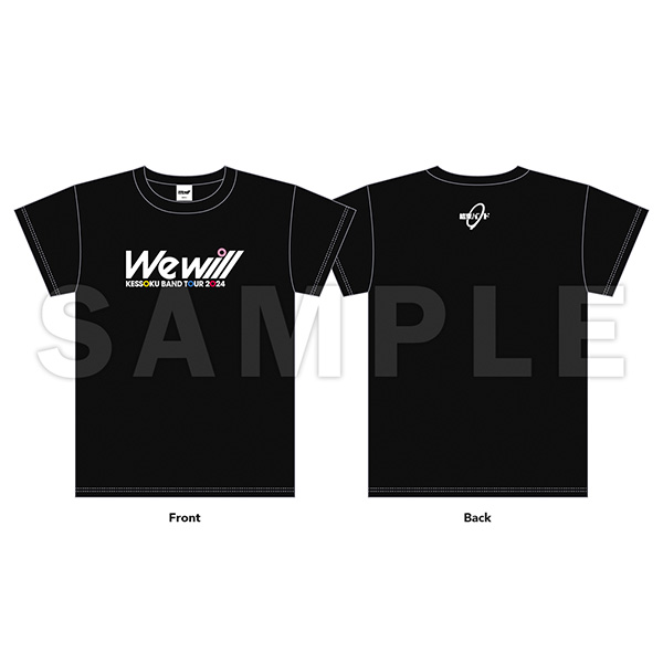 「ZEPP TOUR 2024 “We will”」ツアーロゴTシャツ＜4サイズ＞