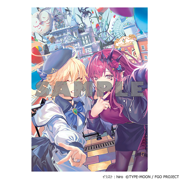 「Fate/Grand Order」hiroイラスト　A5アクリルパネル＜アルトリア・キャスター＆バーヴァン・シー＞
