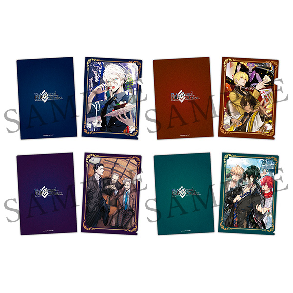 Fate/Grand Order カルデアボーイズコレクション2018　クリアファイル４枚セット（Bセット）