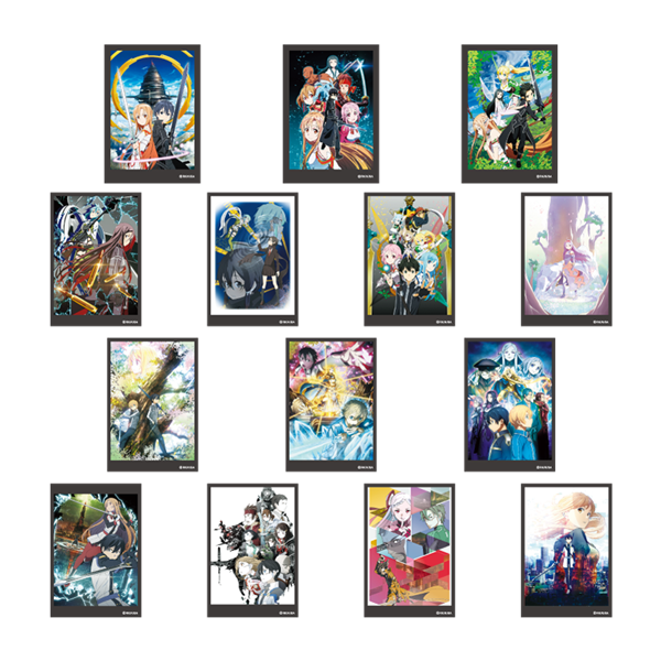 ソードアート・オンライン -エクスクロニクル- アニメキービジュアル 缶マグネットコレクション（全14種）