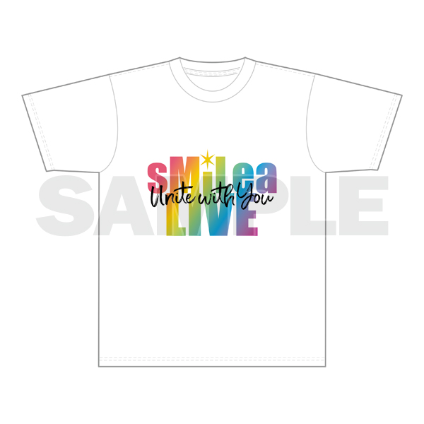 「sMiLea LIVE -Unite with You-」ライブTシャツ